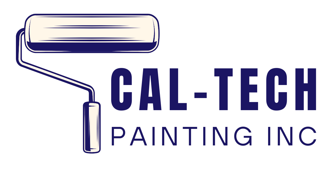 Cal-Tech Painting Inc. logo featuring a paint roller, symbolizing professional painting services for homeowners.